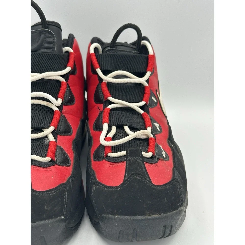 Nike Air Max Uptempo '95 Shoes University Red Black White Men's Size 8.5 Bulls